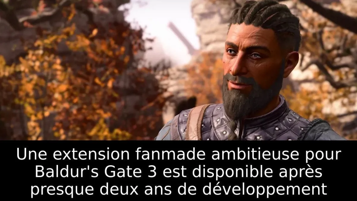 Une extension fanmade ambitieuse pour Baldur's Gate 3 est disponible après presque deux ans de développement