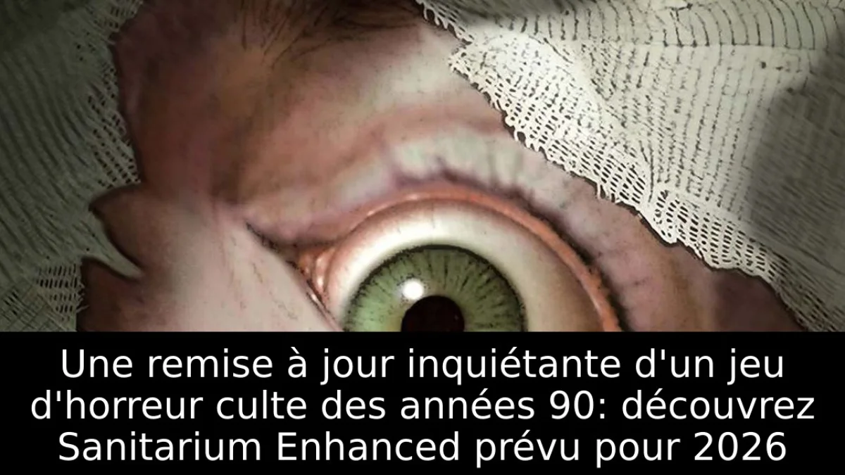 Une remise à jour inquiétante d'un jeu d'horreur culte des années 90: découvrez Sanitarium Enhanced prévu pour 2026