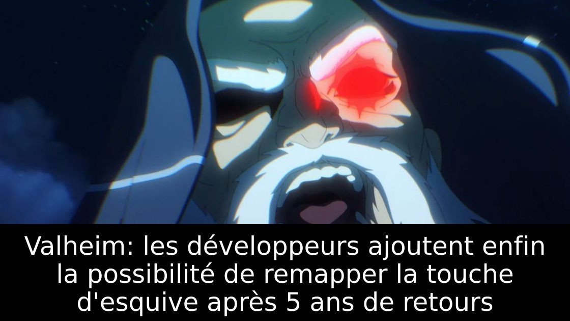 Valheim: les développeurs ajoutent enfin la possibilité de remapper la touche d'esquive après 5 ans de retours
