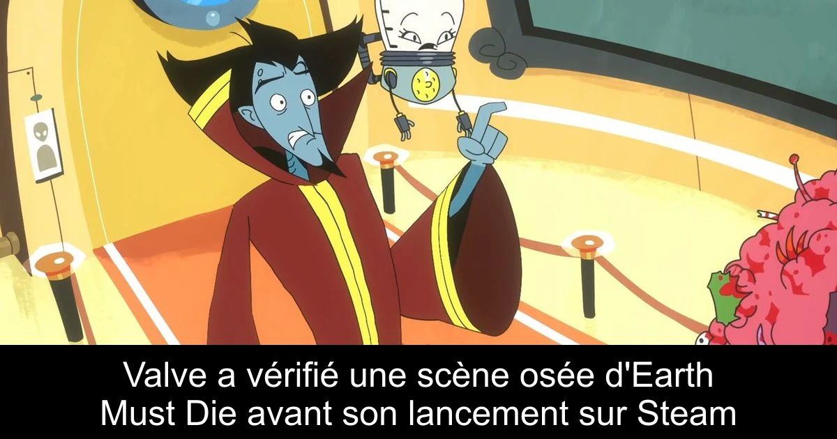 Valve a vérifié une scène osée d'Earth Must Die avant son lancement sur Steam