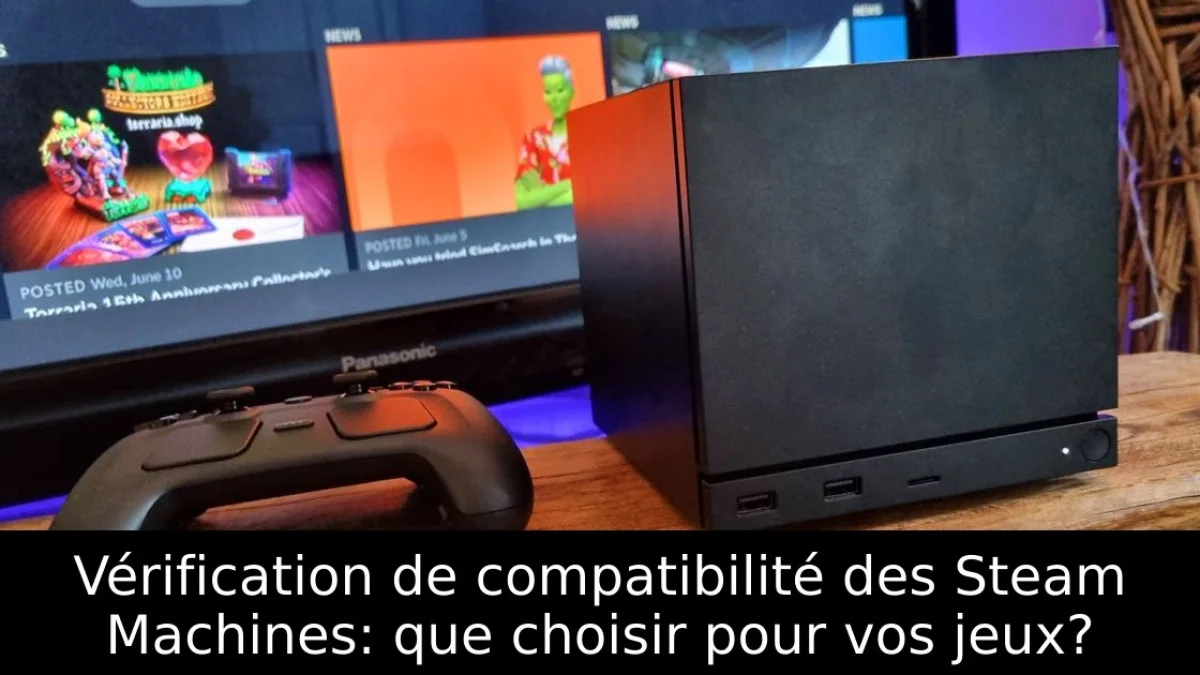 Vérification de compatibilité des Steam Machines: que choisir pour vos jeux?