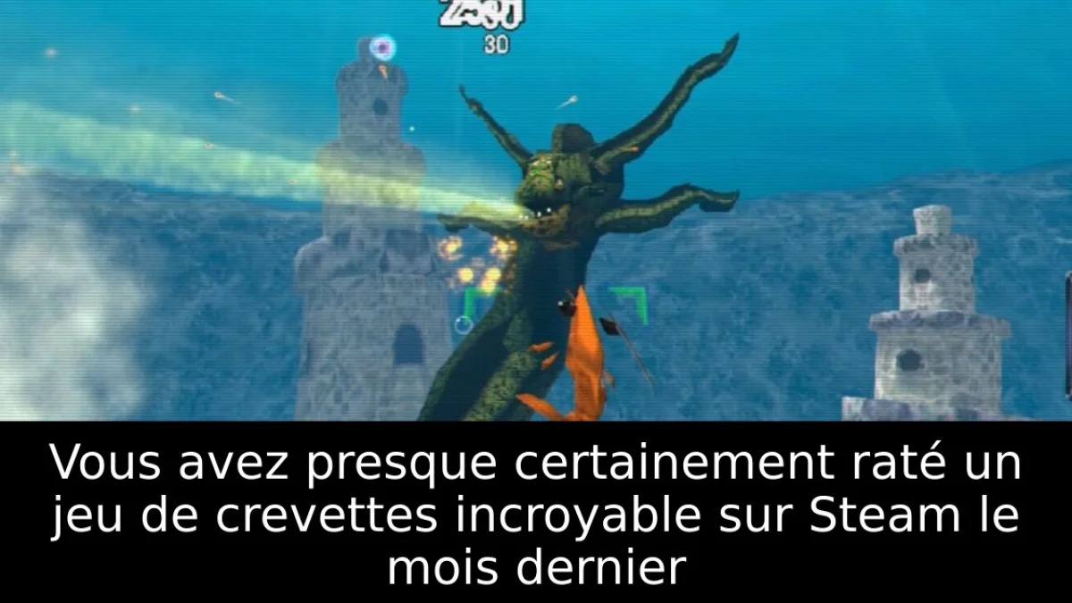 Vous avez presque certainement raté un jeu de crevettes incroyable sur Steam le mois dernier