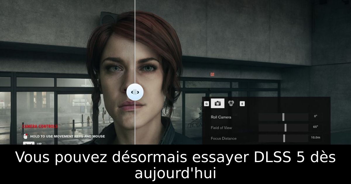 Vous pouvez désormais essayer DLSS 5 dès aujourd'hui