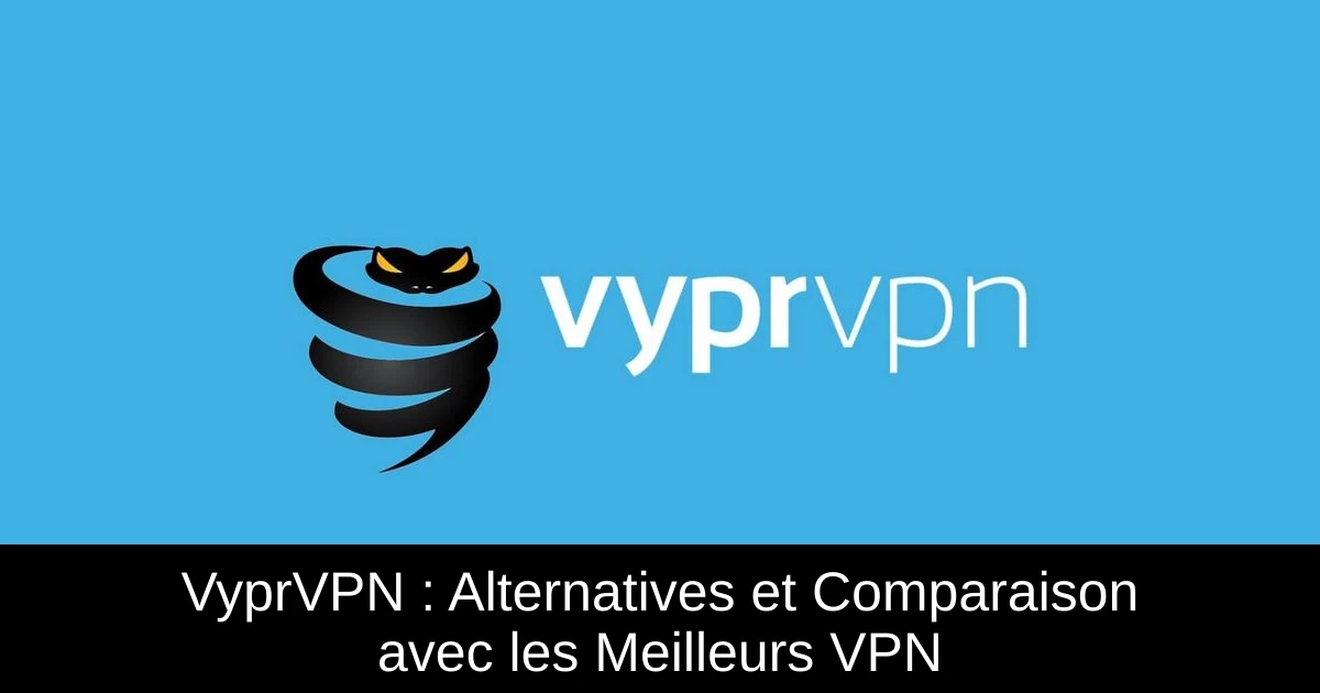 VyprVPN : Alternatives et Comparaison avec les Meilleurs VPN