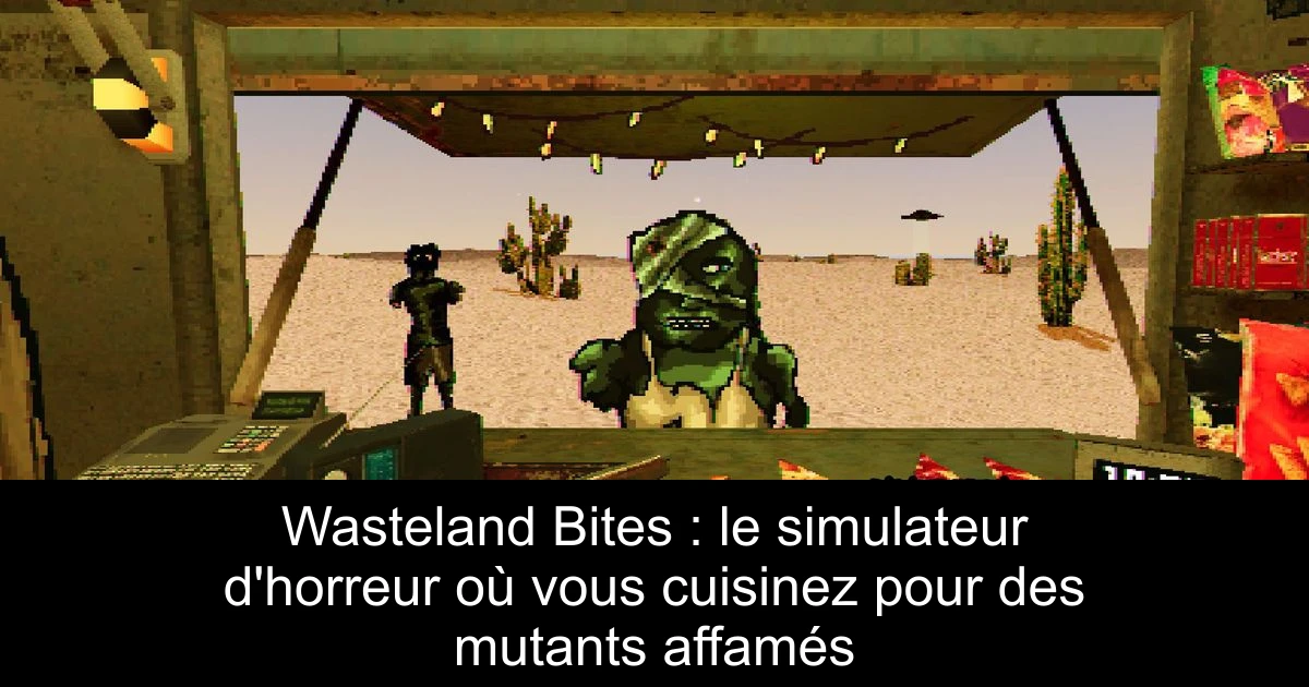 Wasteland Bites : le simulateur d'horreur où vous cuisinez pour des mutants affamés