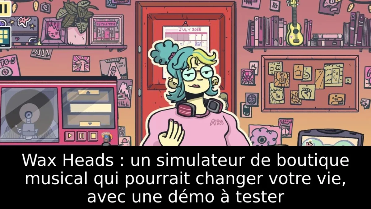 Wax Heads : un simulateur de boutique musical qui pourrait changer votre vie, avec une démo à tester