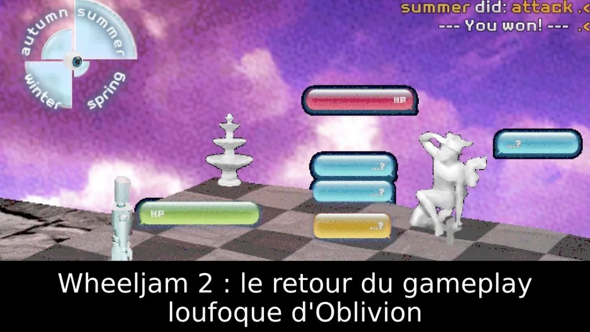 Wheeljam 2 : le retour du gameplay loufoque d'Oblivion