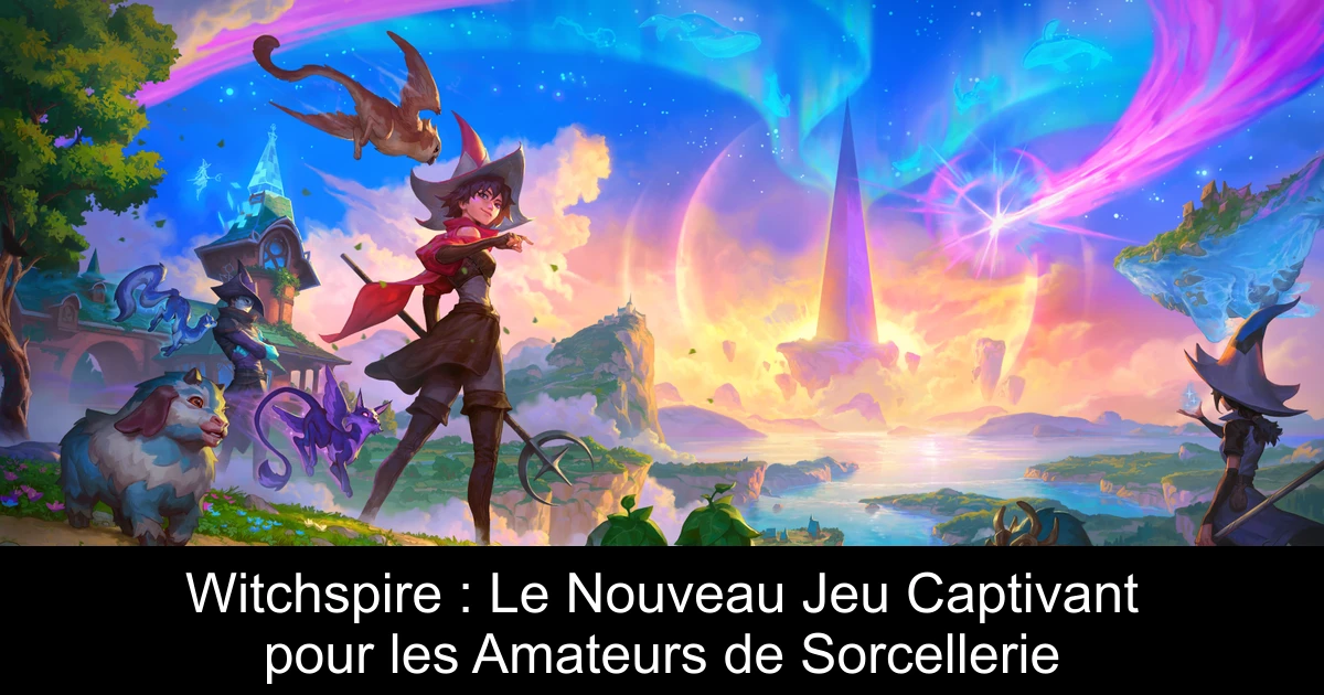 Witchspire : Le Nouveau Jeu Captivant pour les Amateurs de Sorcellerie