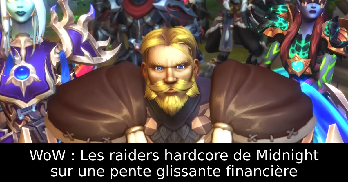 WoW : Les raiders hardcore de Midnight sur une pente glissante financière