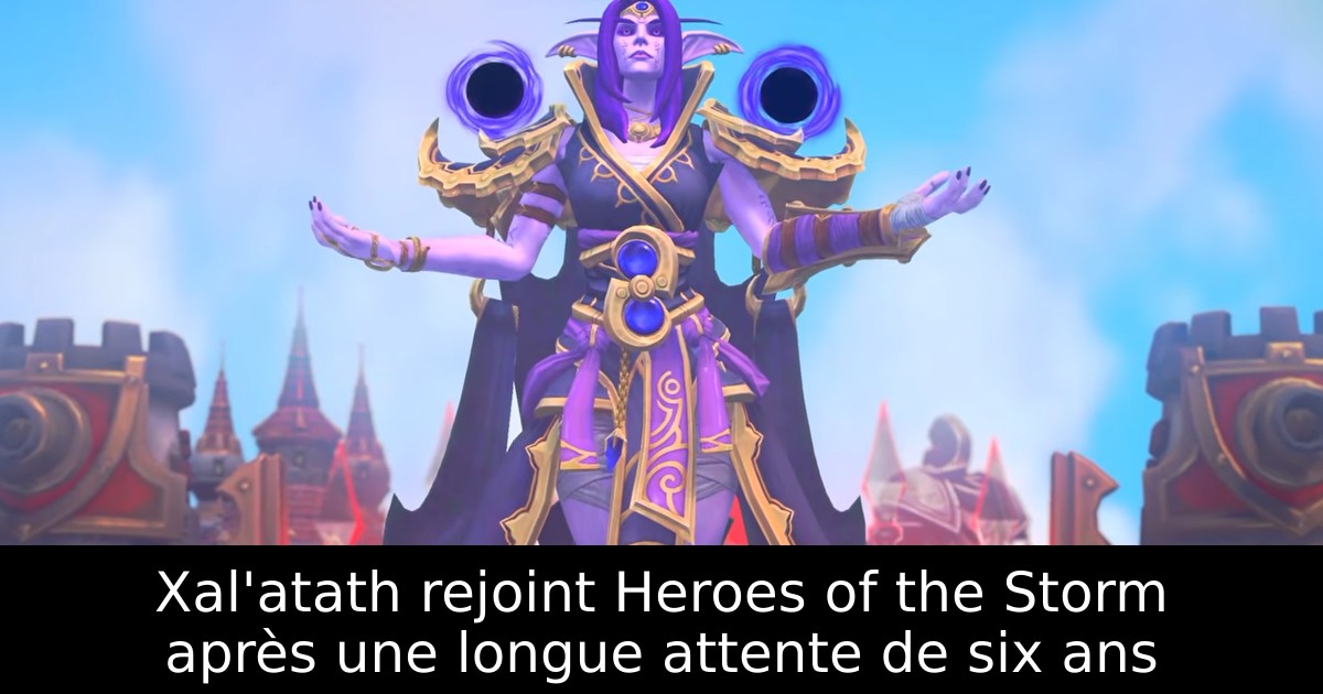 Xal'atath rejoint Heroes of the Storm après une longue attente de six ans