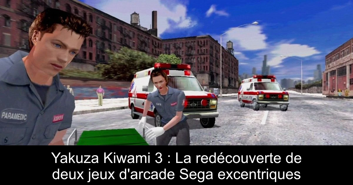 Yakuza Kiwami 3 : La redécouverte de deux jeux d'arcade Sega excentriques