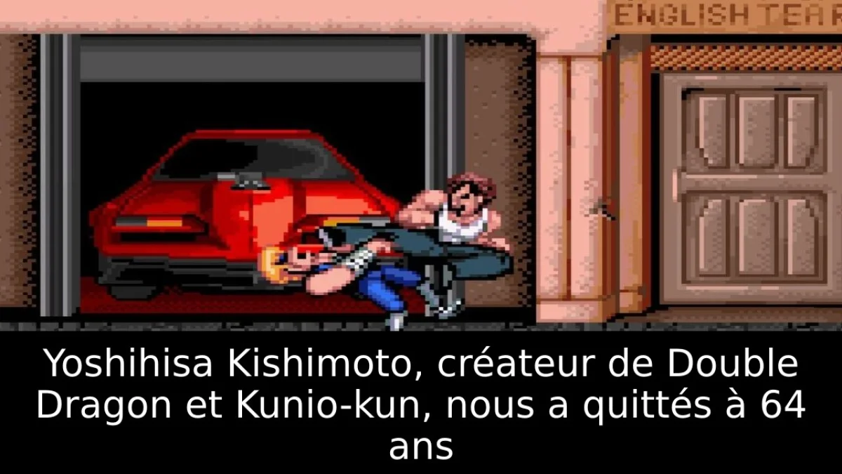 Yoshihisa Kishimoto, créateur de Double Dragon et Kunio-kun, nous a quittés à 64 ans
