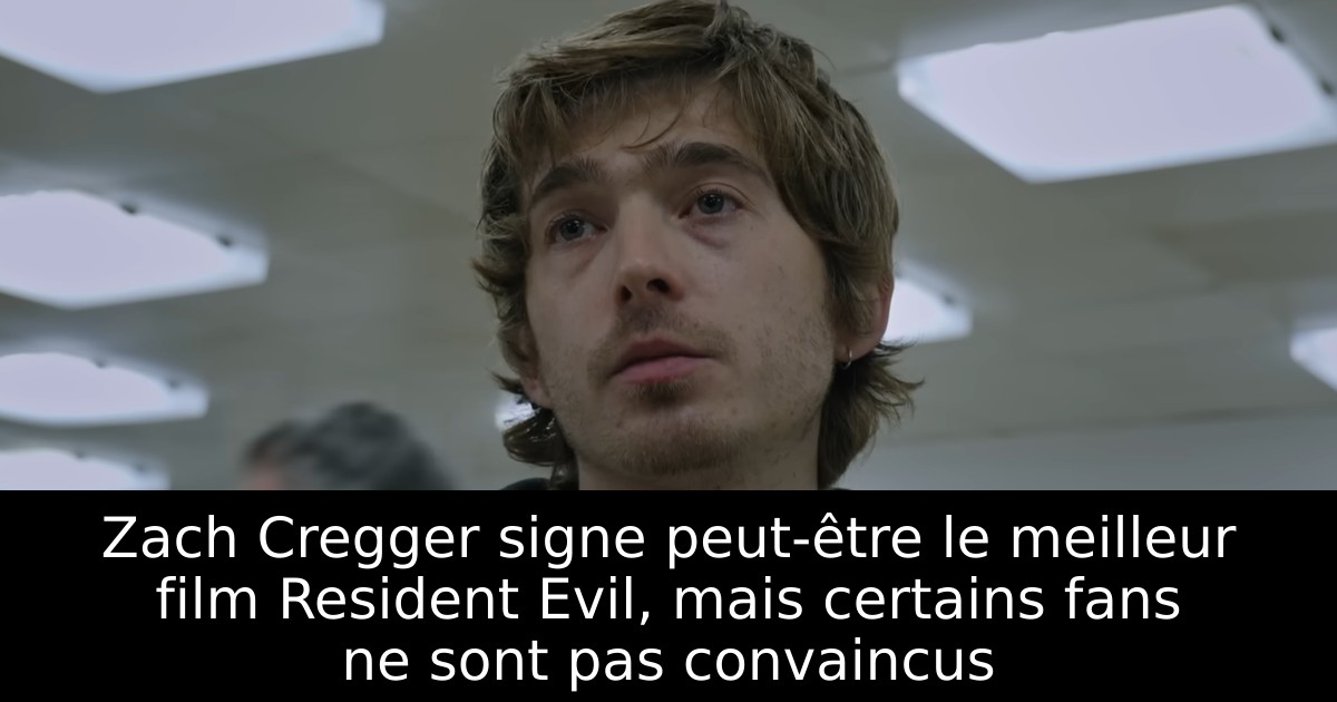 Zach Cregger signe peut-être le meilleur film Resident Evil, mais certains fans ne sont pas convaincus