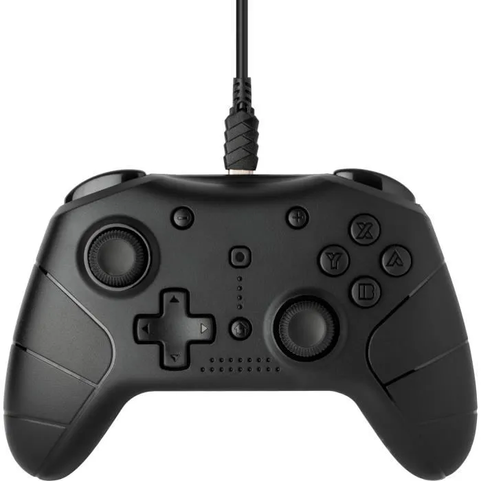 Manette filaire Under Control Noire V2 pour Nintendo Switch