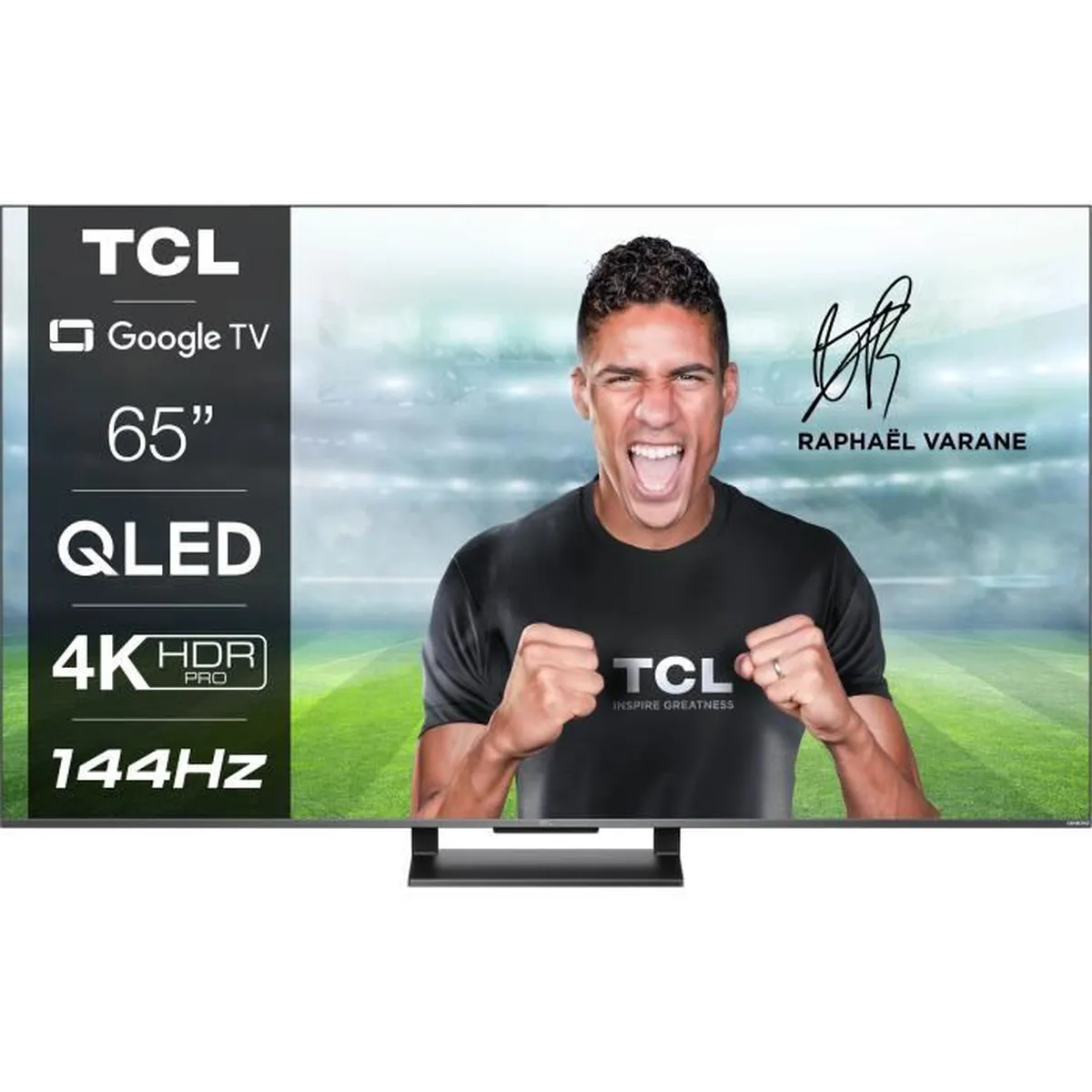 TV 65" TCL 65C731 (2022) - QLED, 4K UHD, 144 Hz, HDR Pro