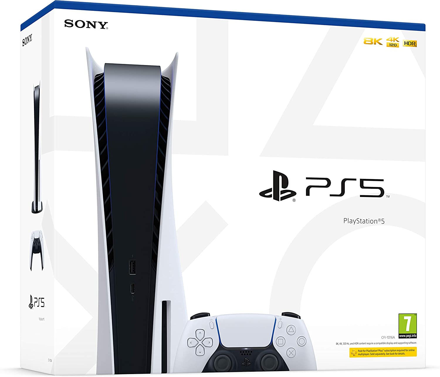 Console Sony PS5 Standard avec Lecteur Disque