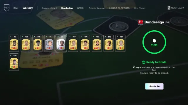 EA Sports FC 27 Ultimate Team : ensembles de ligue