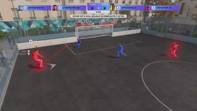 EA Sports FC 27 The Grounds : scénario offensif 2 contre 2