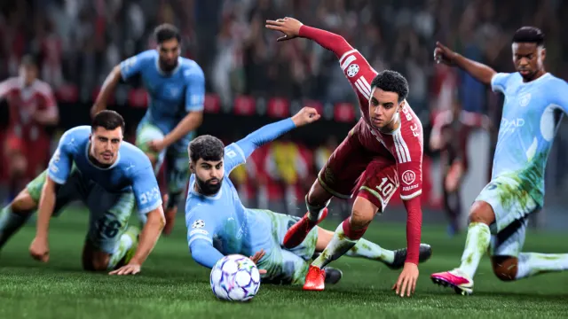 EA Sports FC 27 : gameplay avec Jamal Musiala