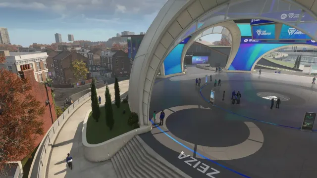 EA Sports FC 27 The Grounds : terrasse centrale