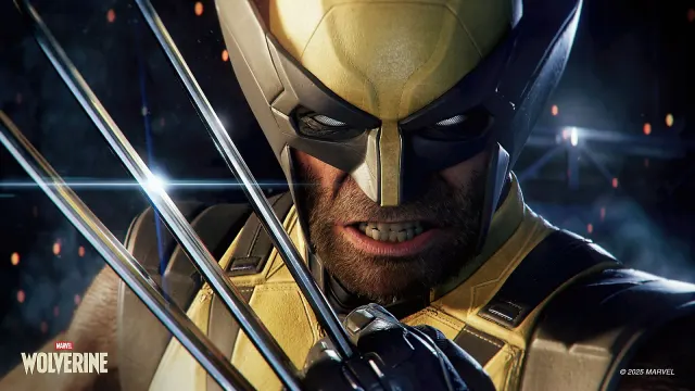 Marvel’s Wolverine – gros plan de Logan en tenue jaune
