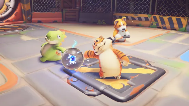 Party Animals – personnages animaux dans une arène locale