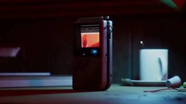 Silent Hill Townfall : radio rouge et décor intérieur