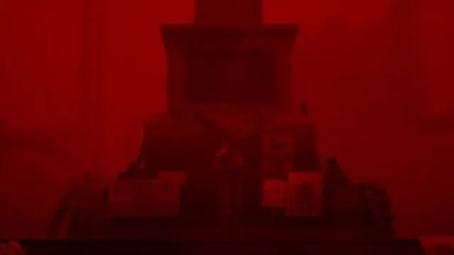 Silent Hill Townfall : monument de St. Amelia dans le brouillard