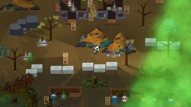 Super Animal Royale – combat dans la zone de sécurité