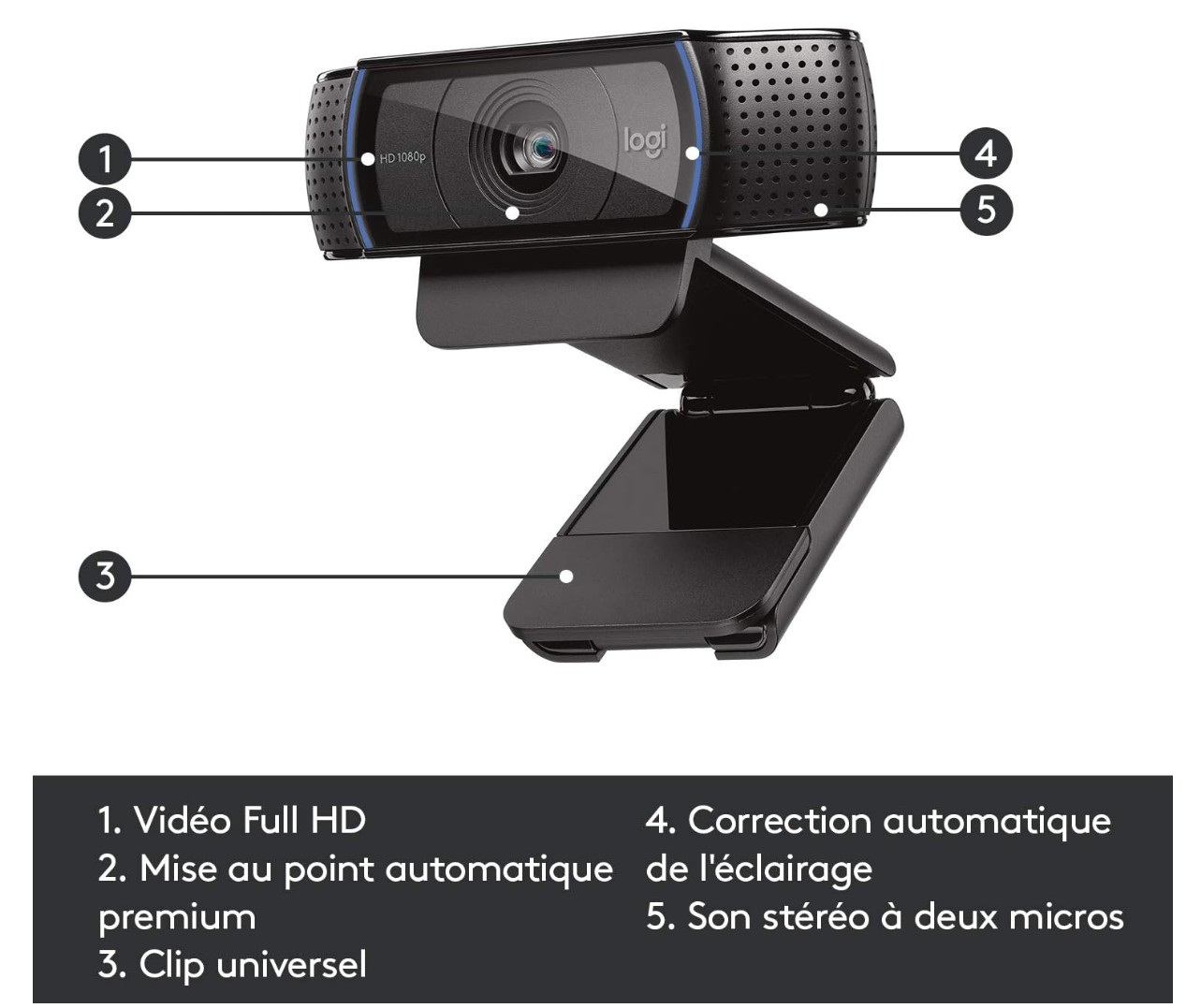 Logitech Webcam C920 HD Pro photo 2
