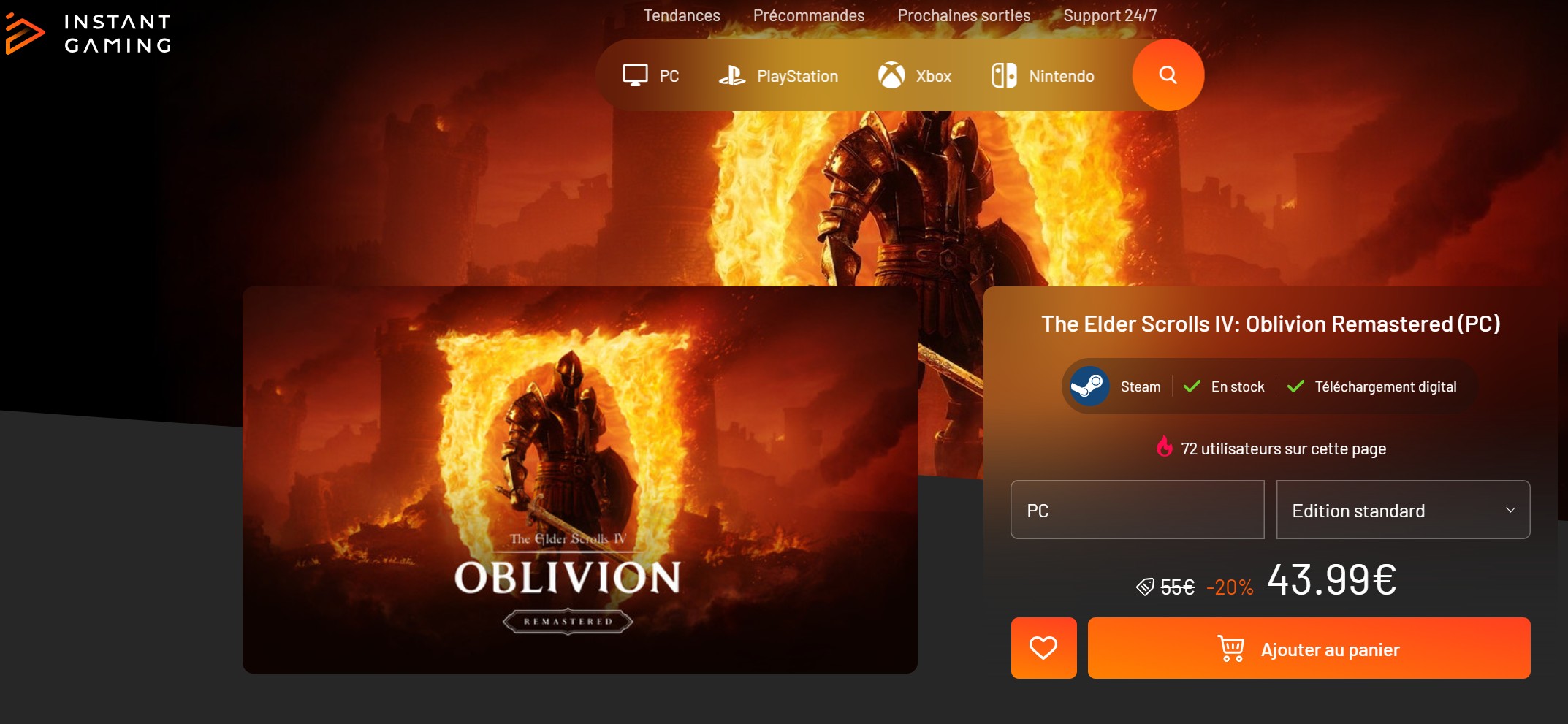 The Elder Scrolls IV: Oblivion Remastered (PC) 