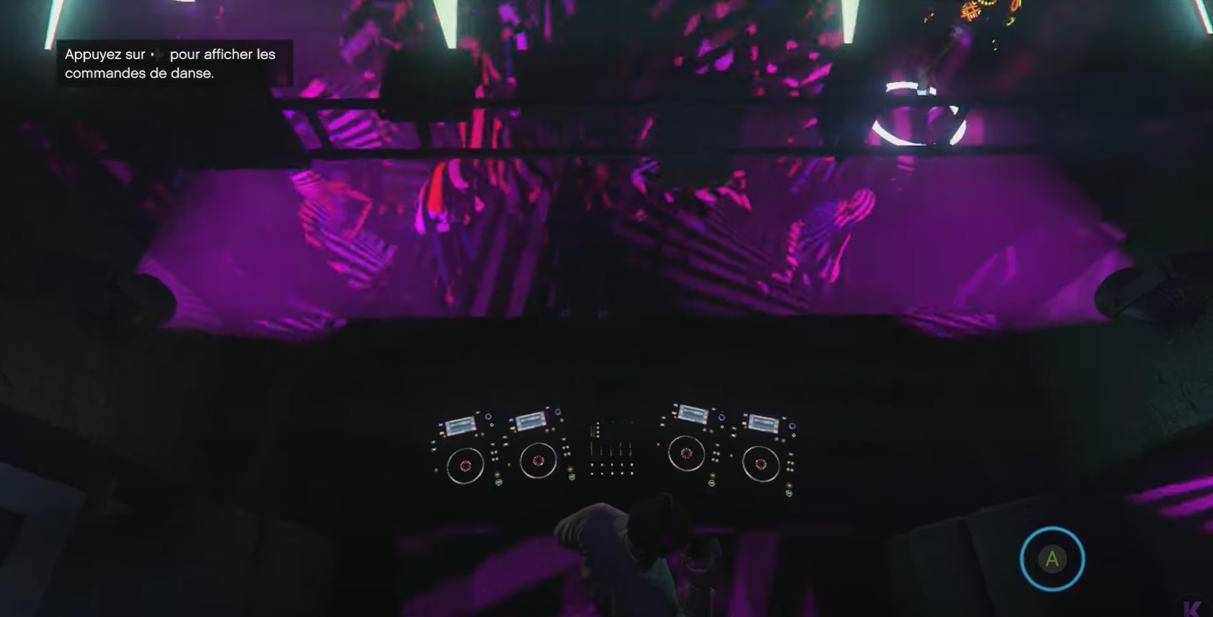 GTA Online la boite de Nuit intérieur