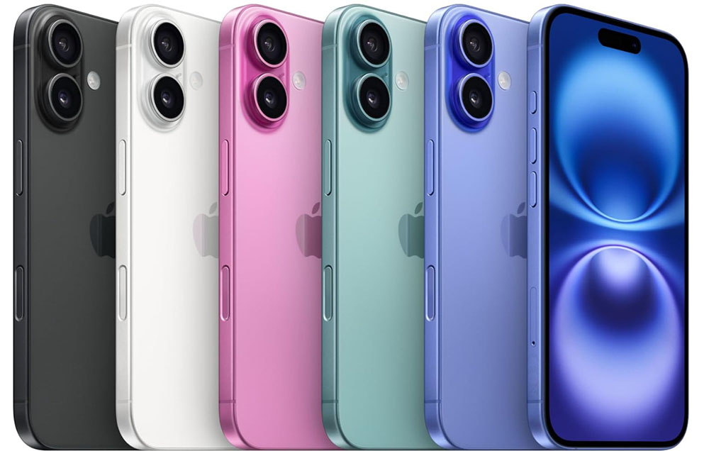 iPhone 16 toutes les couleurs