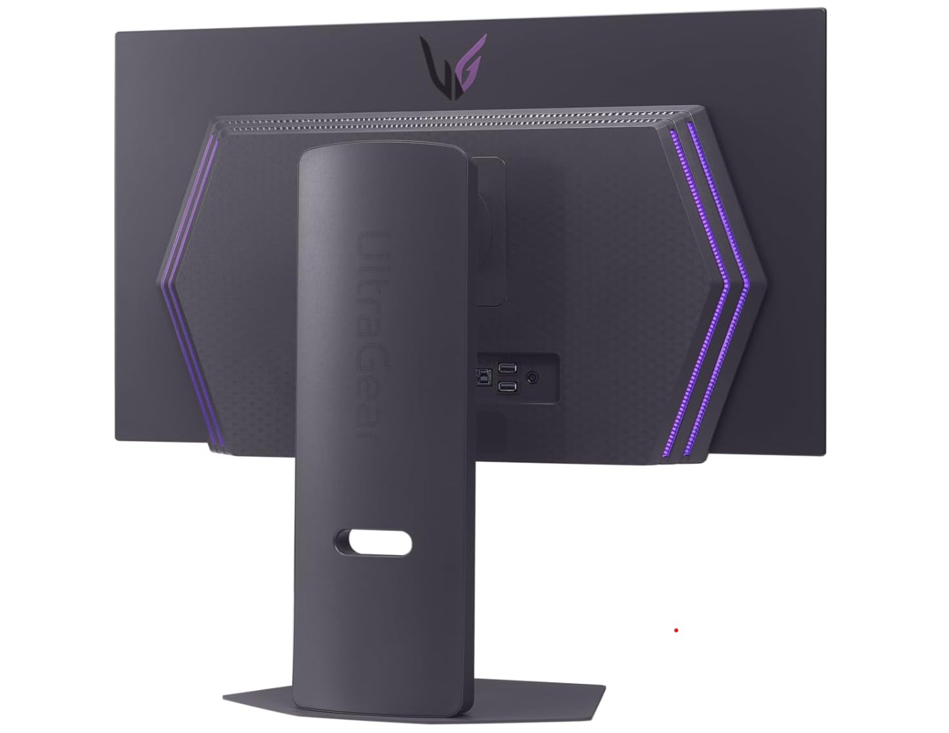 écran gamer OLED LG UltraGear 27GX790A-B de dos