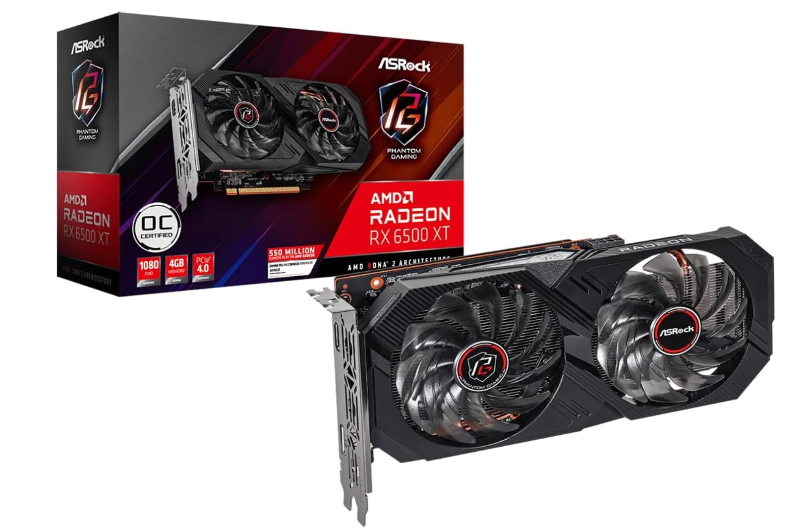 AMD Radeon RX 6500 XT (4 Go)