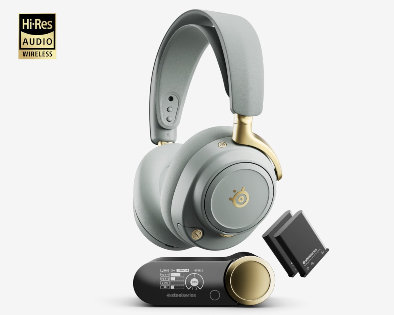 Arctis Nova Elite - Sage Gold photo