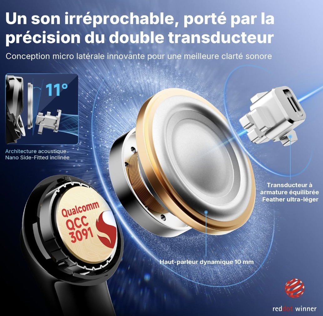 Performance audio EarFun Air Pro 4+
