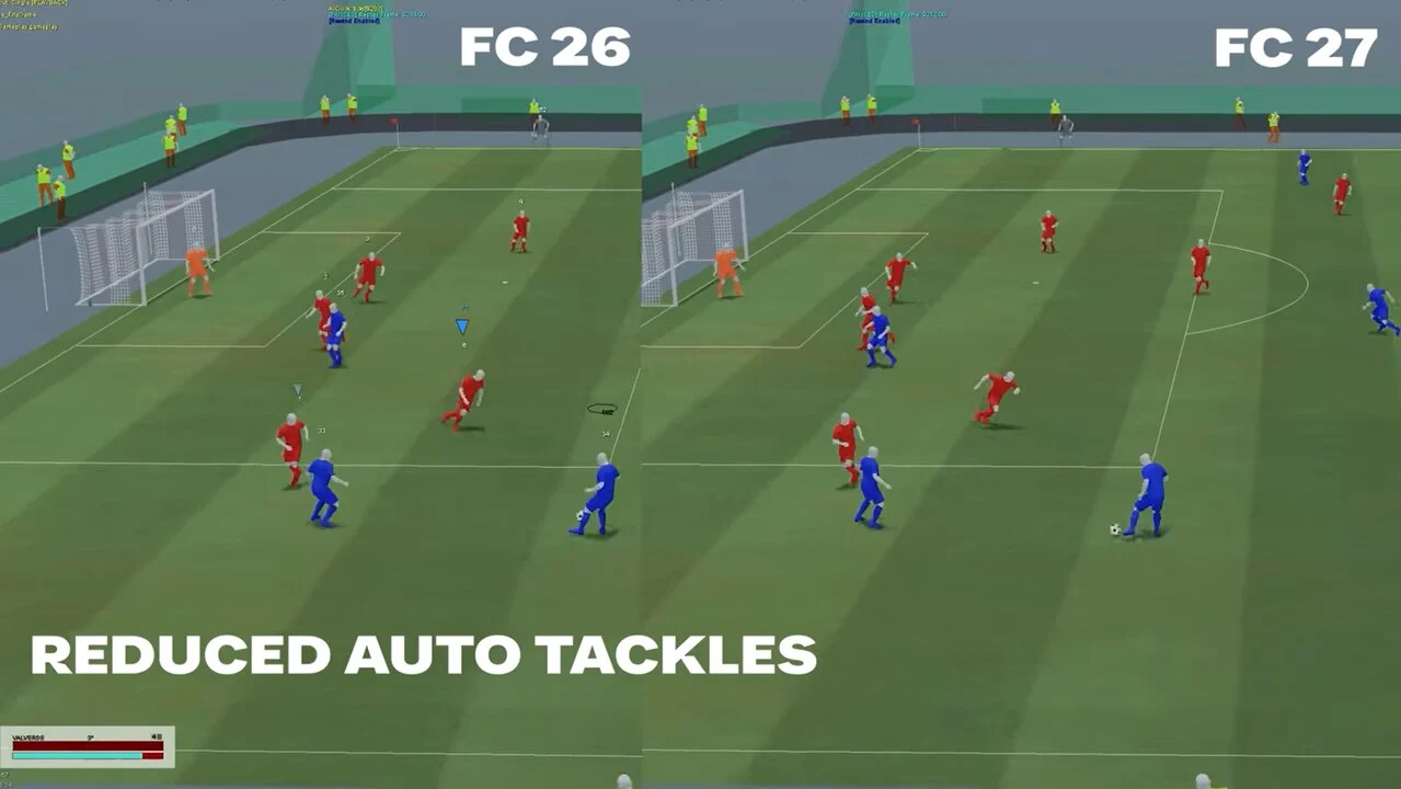EA Sports FC 27 : gameplay et duel défensif