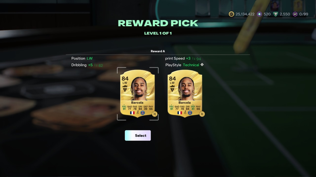 EA Sports FC 27 Ultimate Team : parcours Évolution