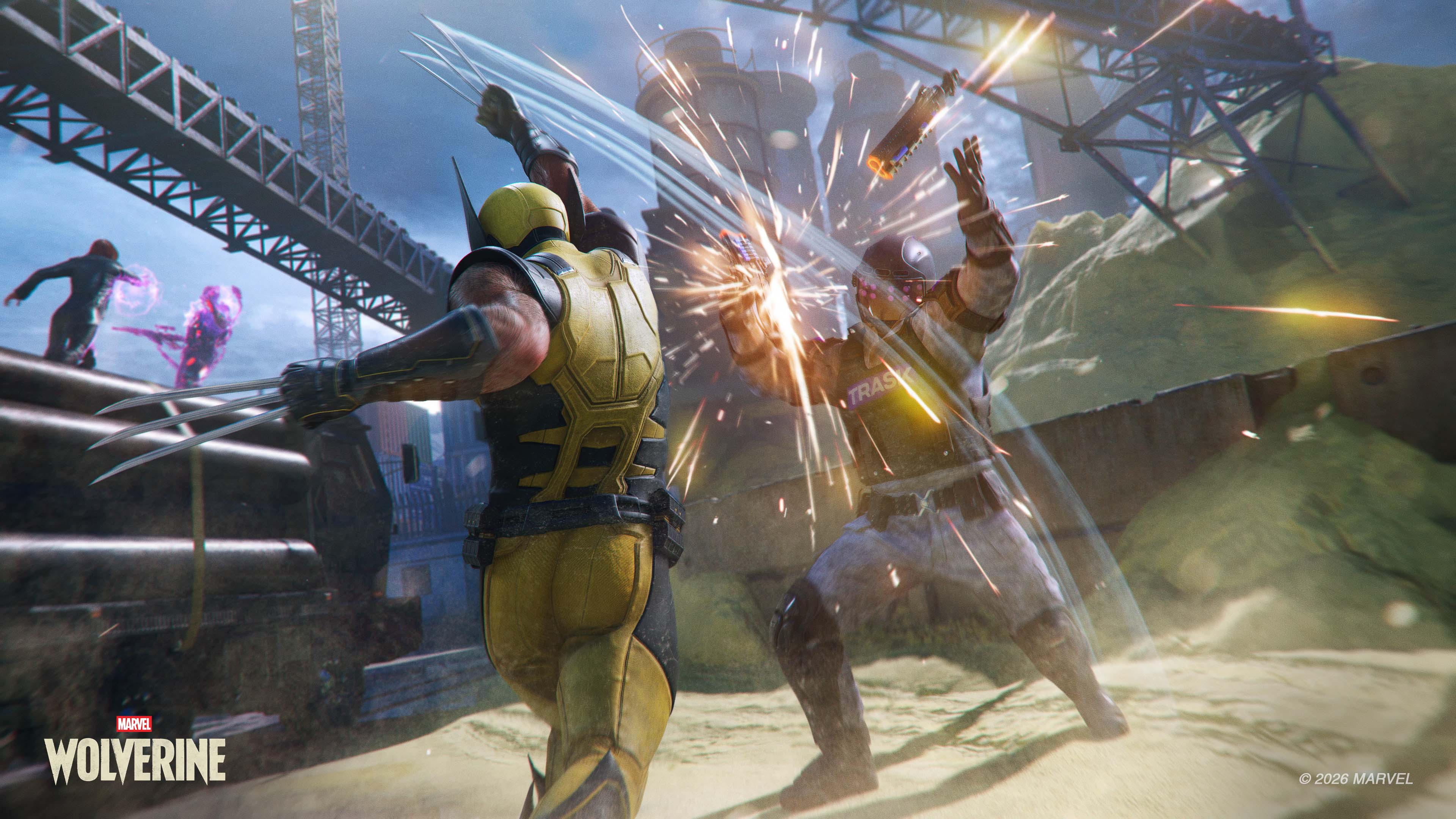 Marvel’s Wolverine sur PS5, image de gameplay pour comparer les réglages graphiques