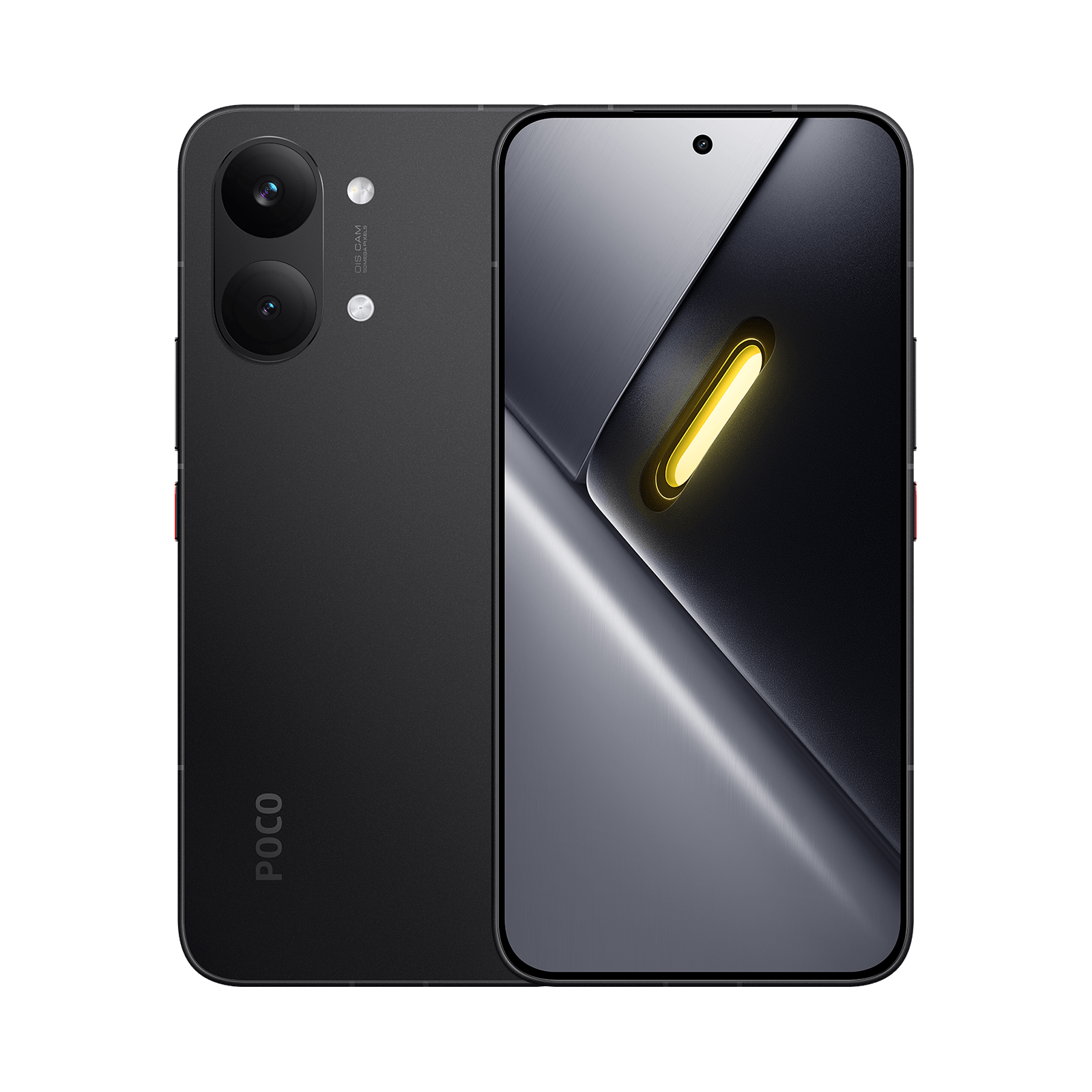 POCO X8 Pro Max noir, présentation officielle Xiaomi face et arrière, différent du modèle bleu en couverture