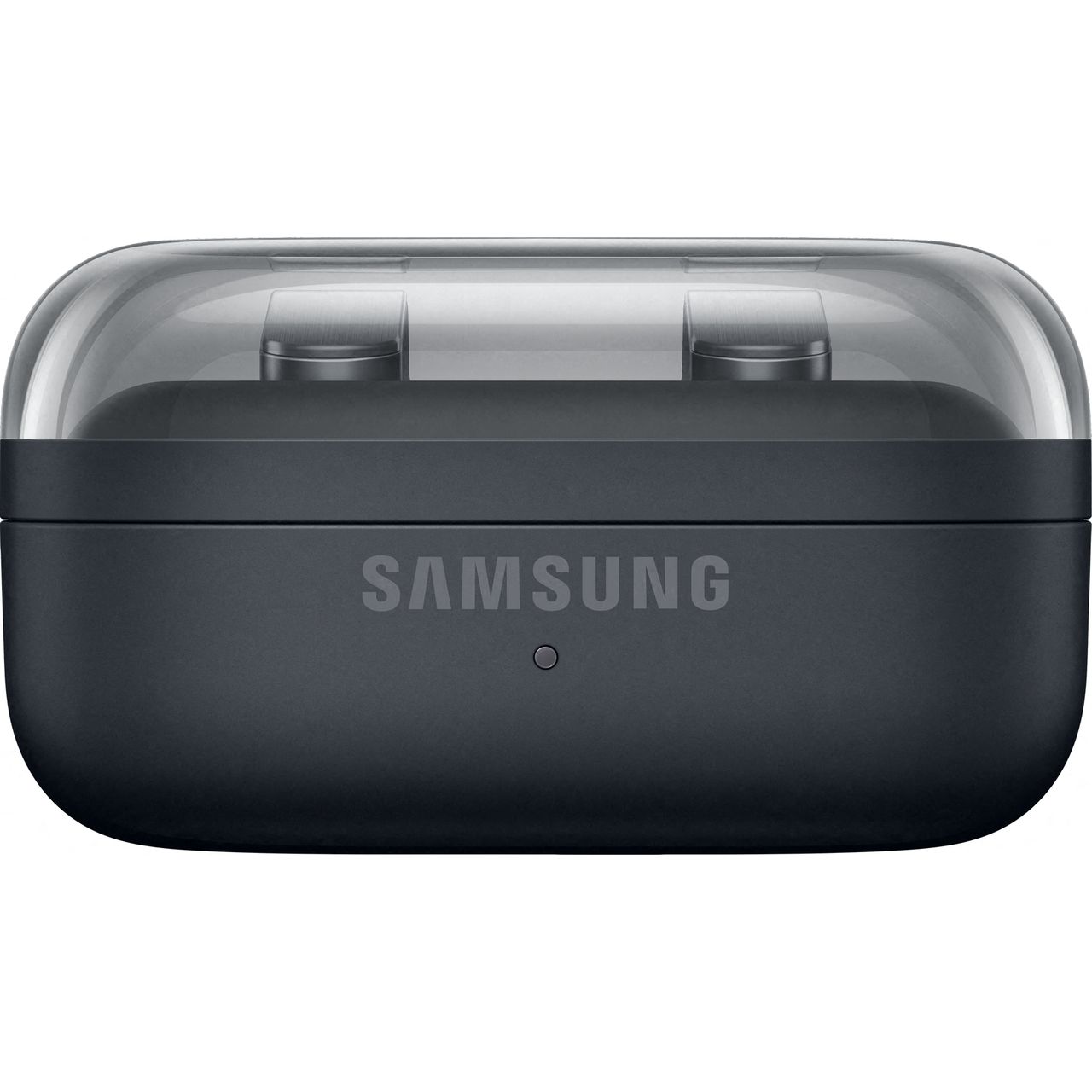 Samsung Galaxy Buds4 noirs - boîtier de charge transparent, modèle standard non Pro